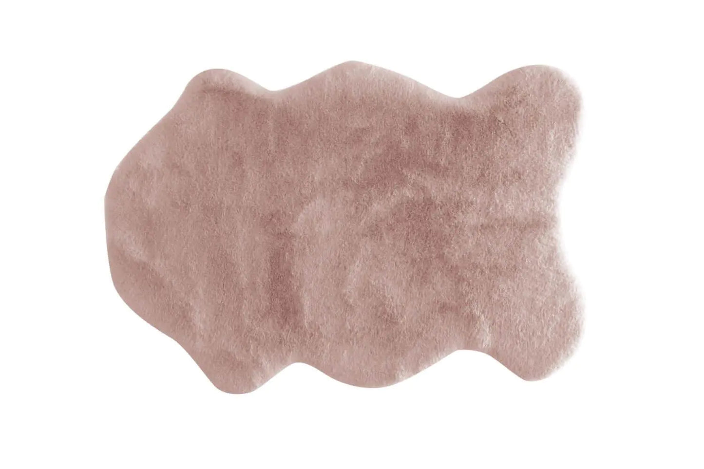 Plush Fur Fleece Soft Carpet 70x100 cm - Powder Pink