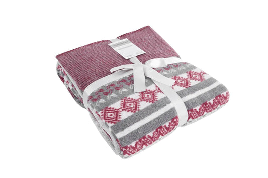 Twin-Size Cozy Cotton Blend Winter Blanket for All-Season Comfort