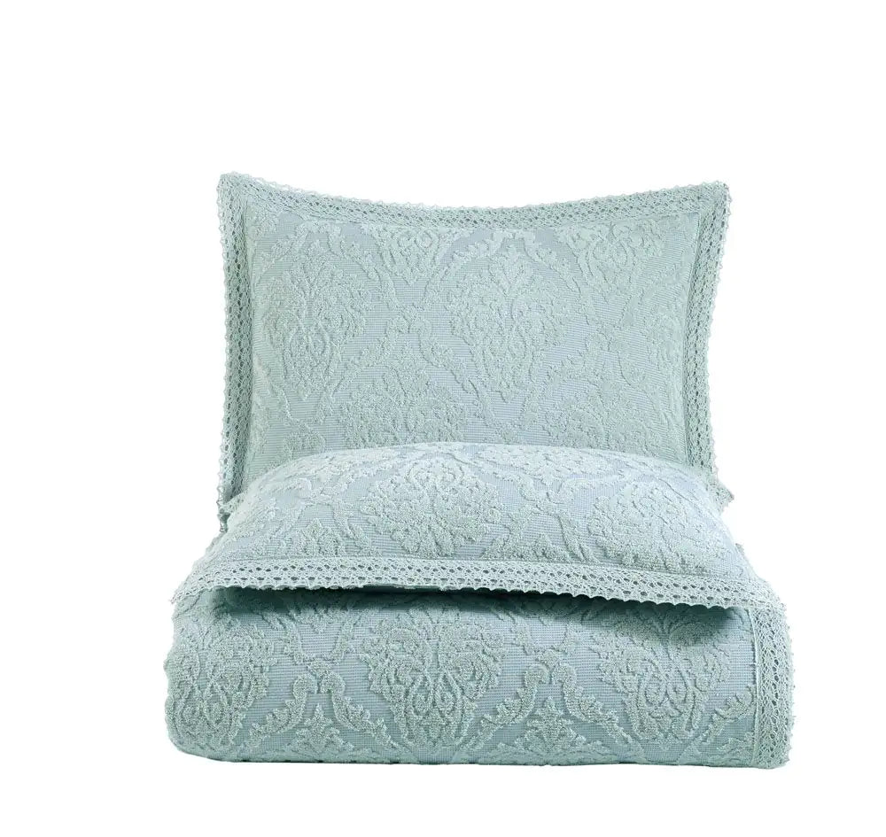 Royal Green Luxurious Bedspread