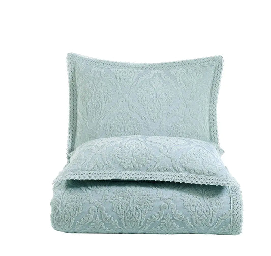 Royal Green Luxurious Bedspread